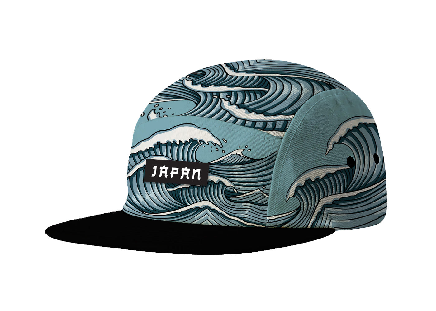 Japan Camper Hat, Great Wave