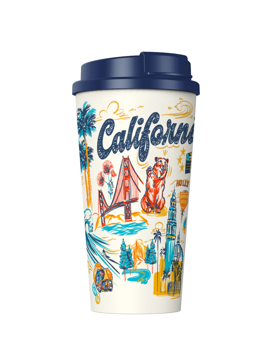 California Coffee Tumbler, 16 oz