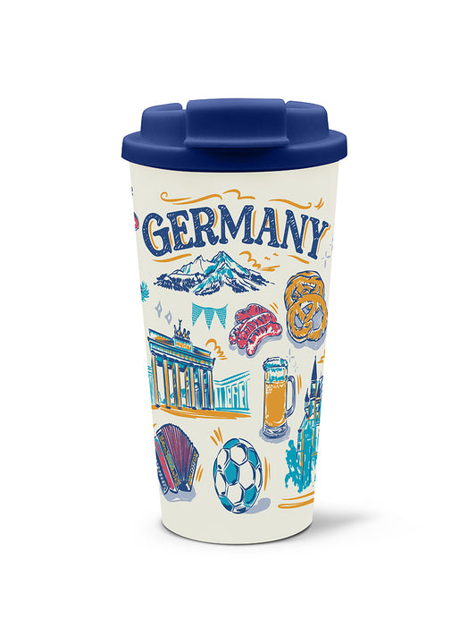 Germany Coffee Tumbler, 16 oz