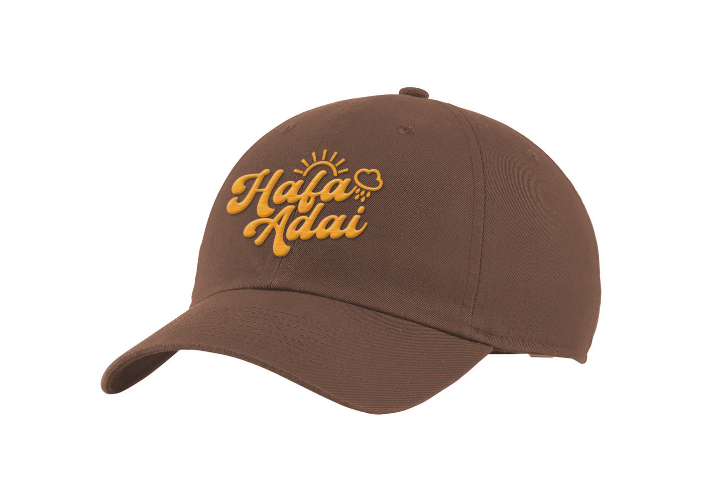 Guam Dad Cap, Brown, Hafa Adai, Sunshower