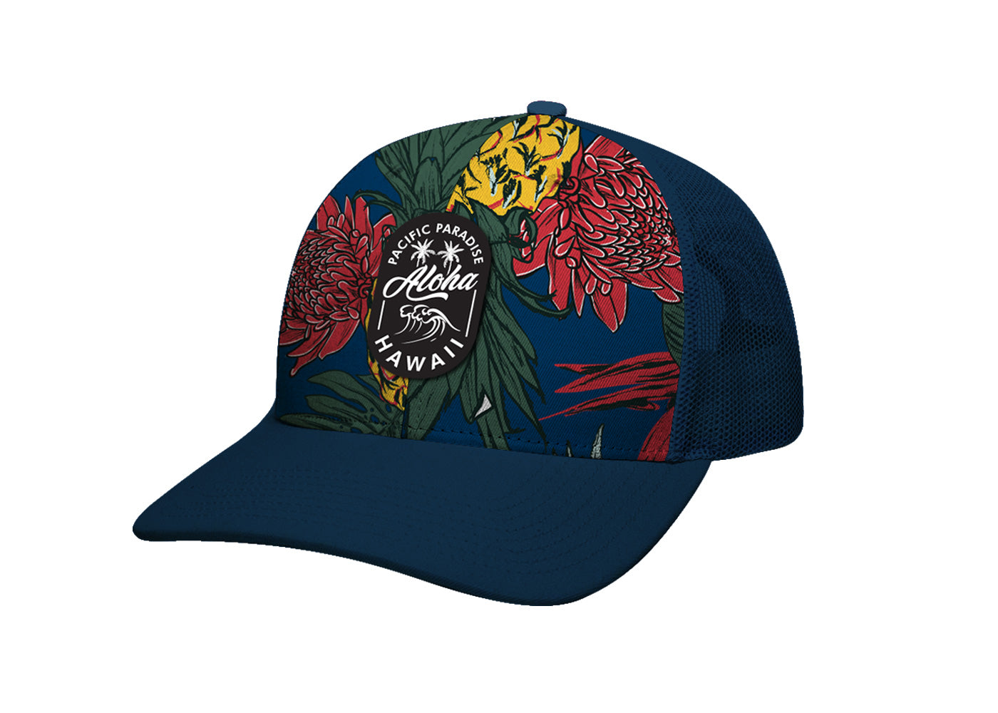 Hawaii Trucker Hat, Ginger