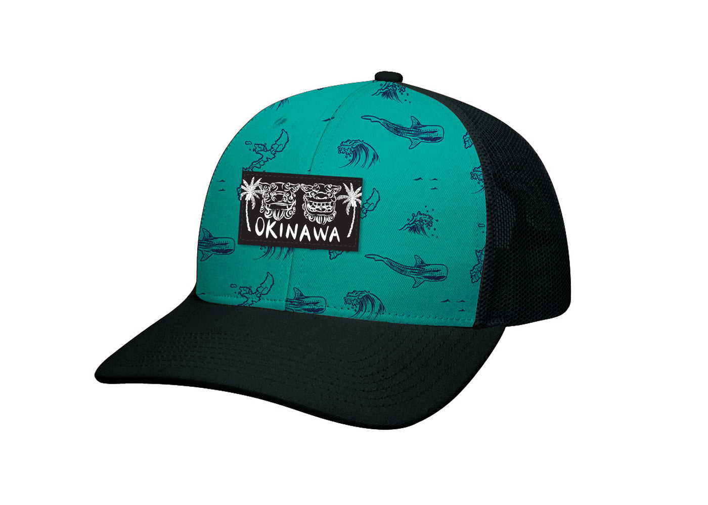 Okinawa Trucker Hat, Map