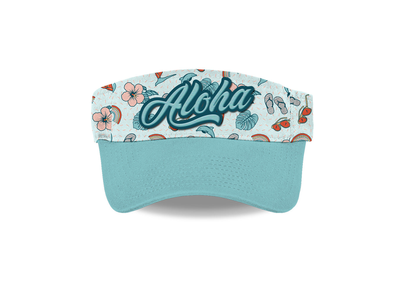 Hawaii Visor Hat, Summer Candy