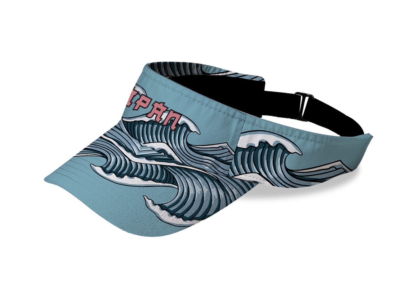 Japan Visor Hat, Great Wave