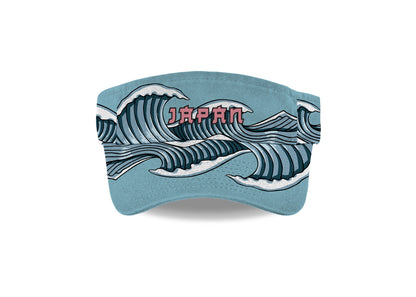 Japan Visor Hat, Great Wave