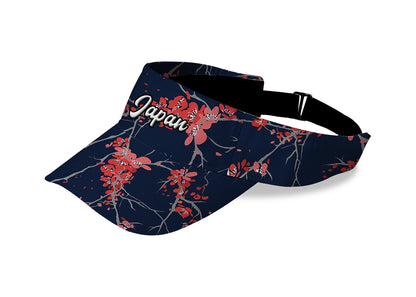 Japan Visor Hat, Sakura Dusk