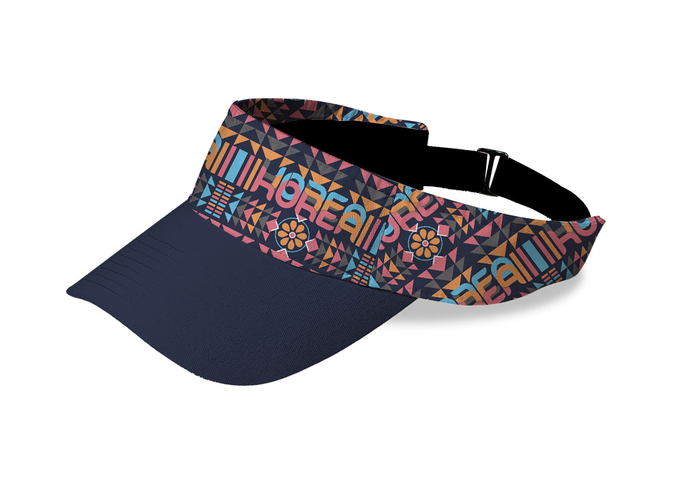 South Korea Visor Hat, Geo Hanbok