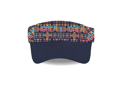 South Korea Visor Hat, Geo Hanbok