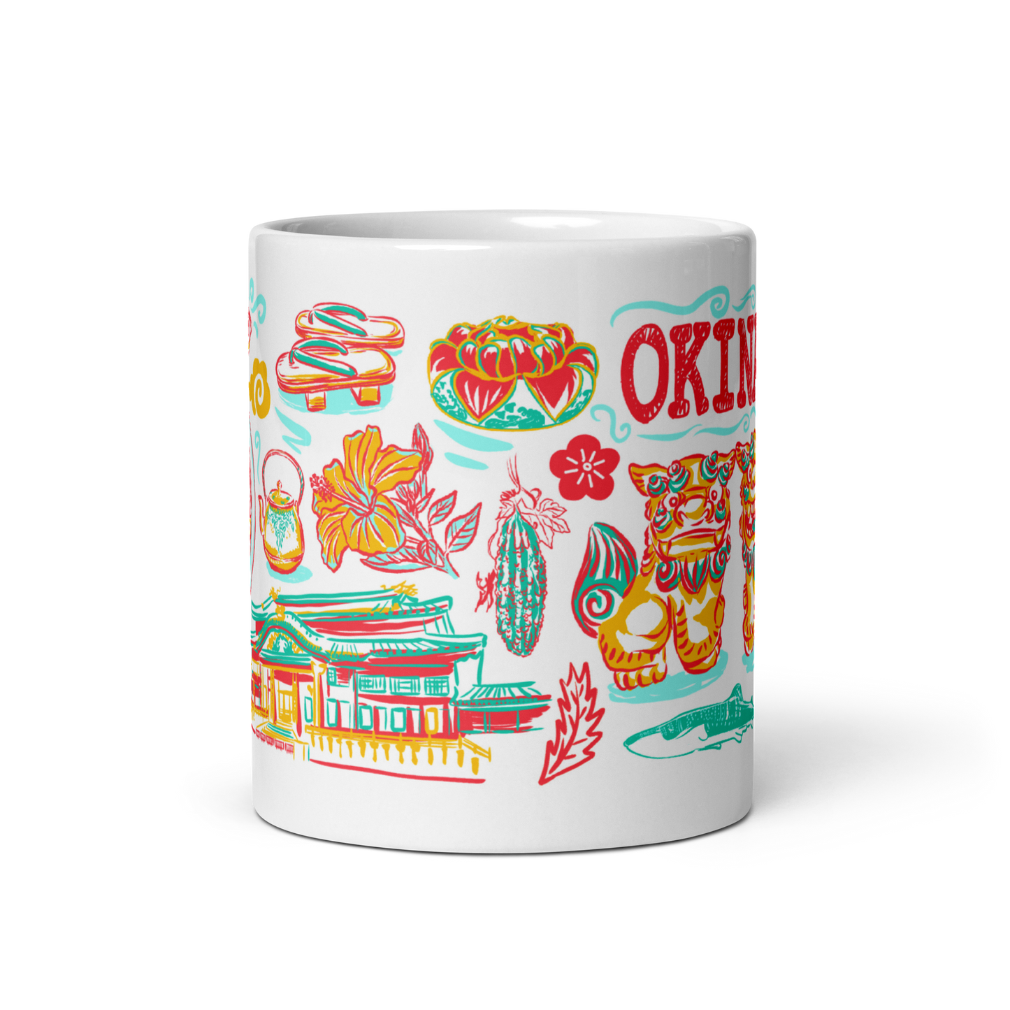 Okinawa Mug, 14 oz