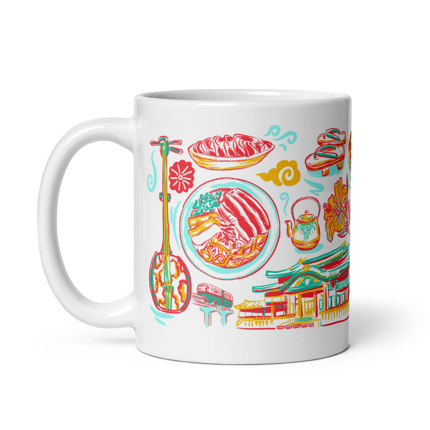 Okinawa Mug, 14 oz