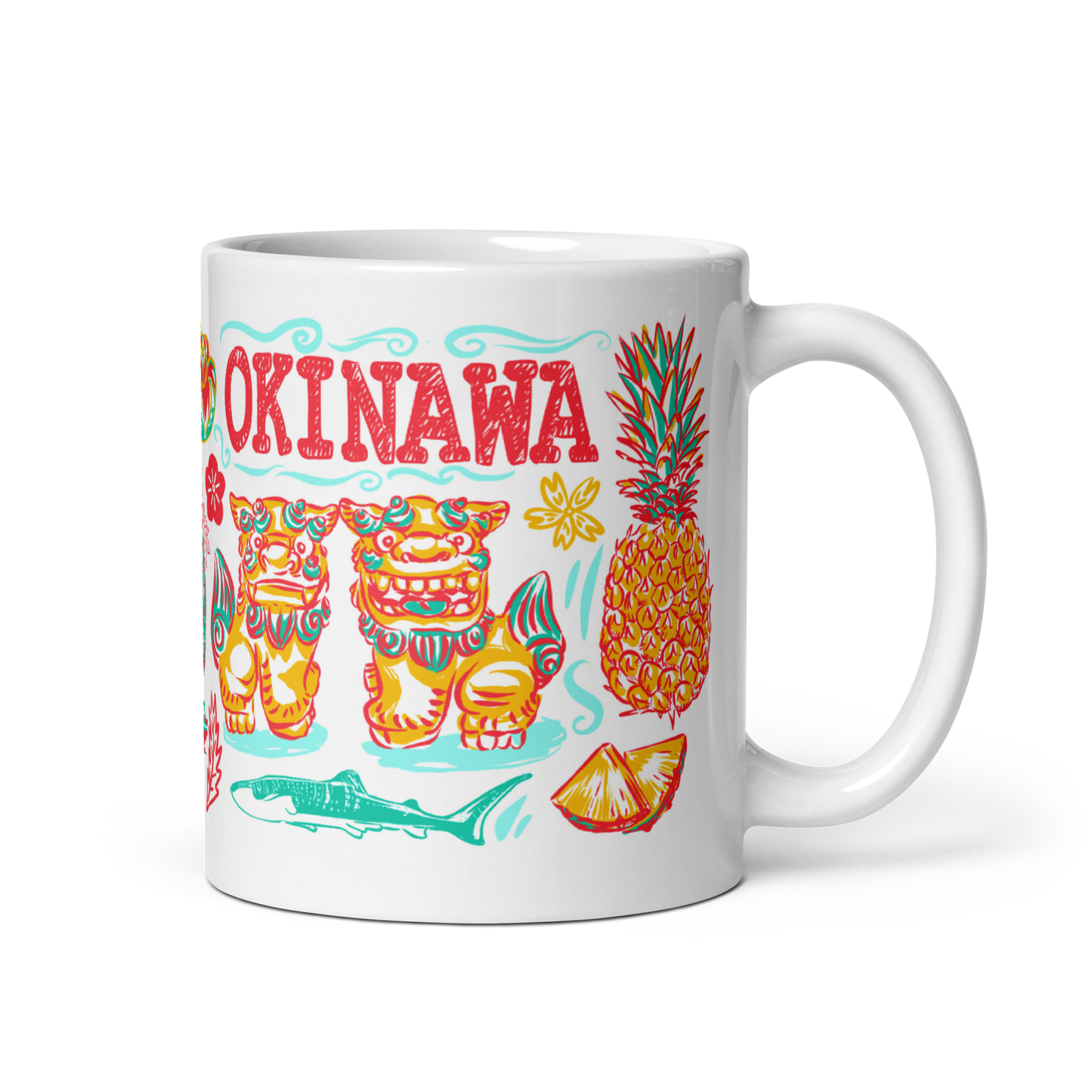 Okinawa Mug, 14 oz