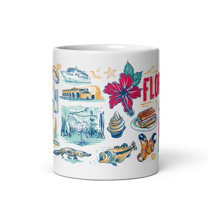 Florida Mug, 14 oz