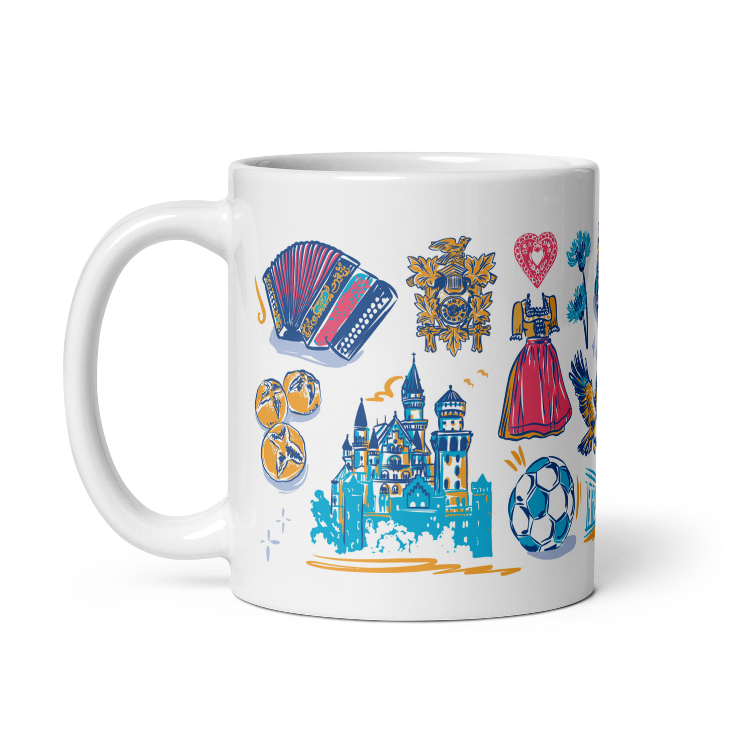 Germany Mug, 14 oz