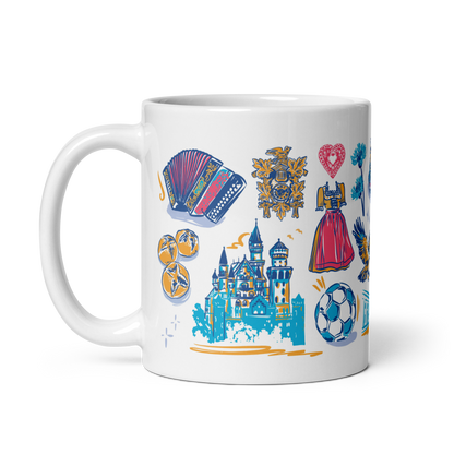 Germany Mug, 14 oz