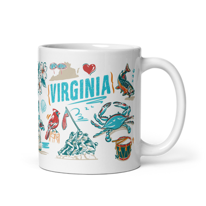 Virginia Mug, 14 oz