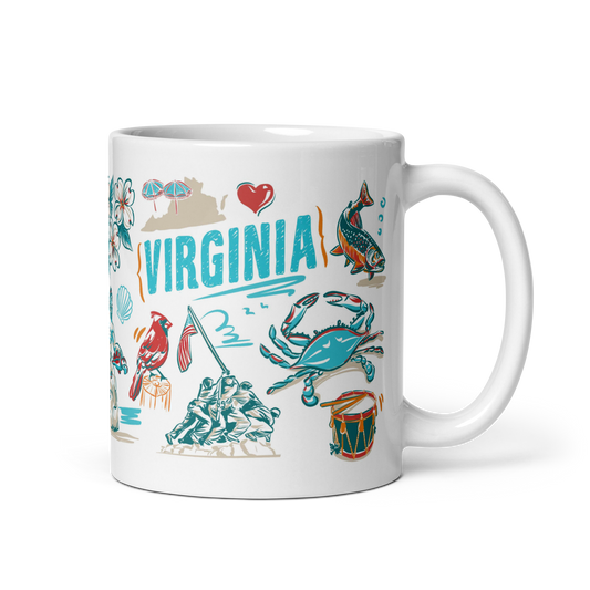 Virginia Mug, 14 oz