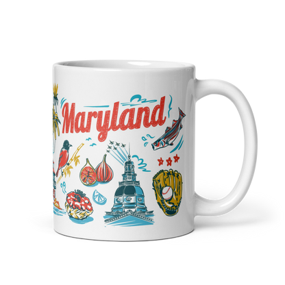 Maryland Mug, 14 oz