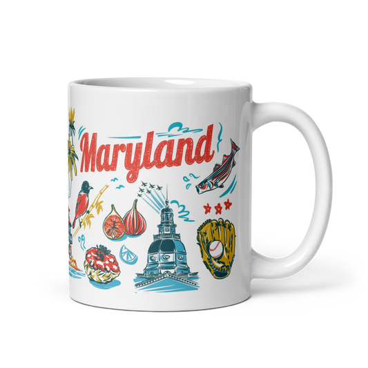 Maryland Mug, 14 oz