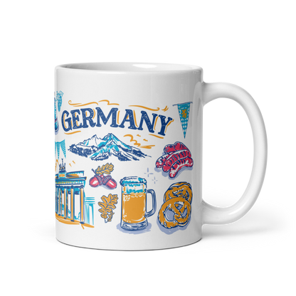 Germany Mug, 14 oz