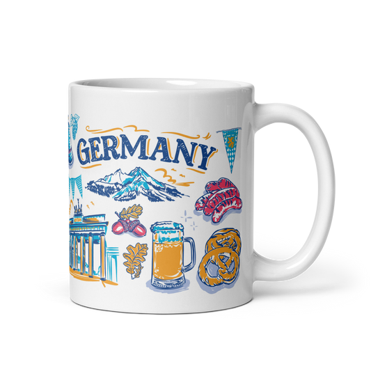 Germany Mug, 14 oz