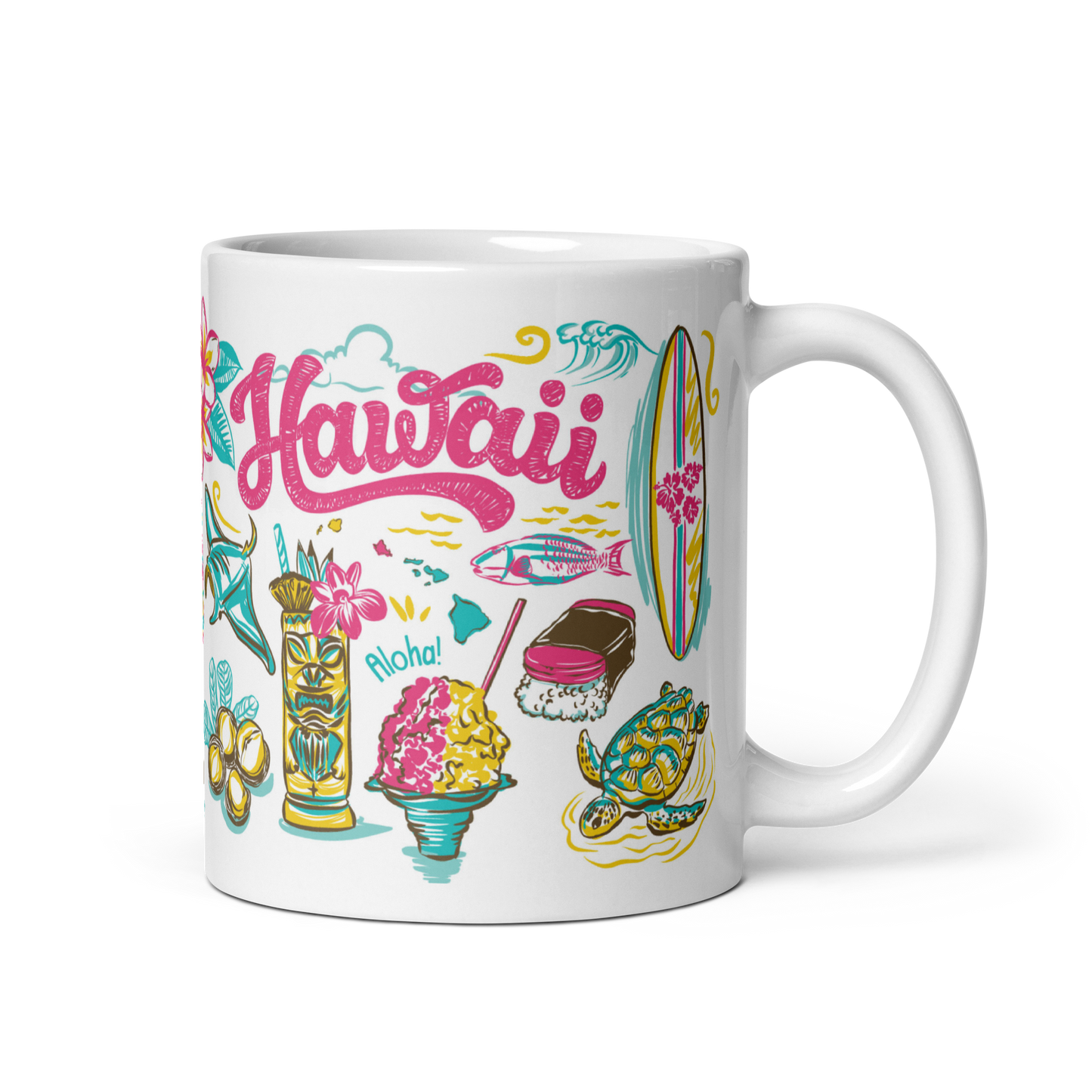 Hawaii Mug, 14 oz